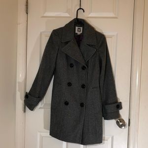 ANNE KLEIN Petite Double-Breasted Coat (size: XS)